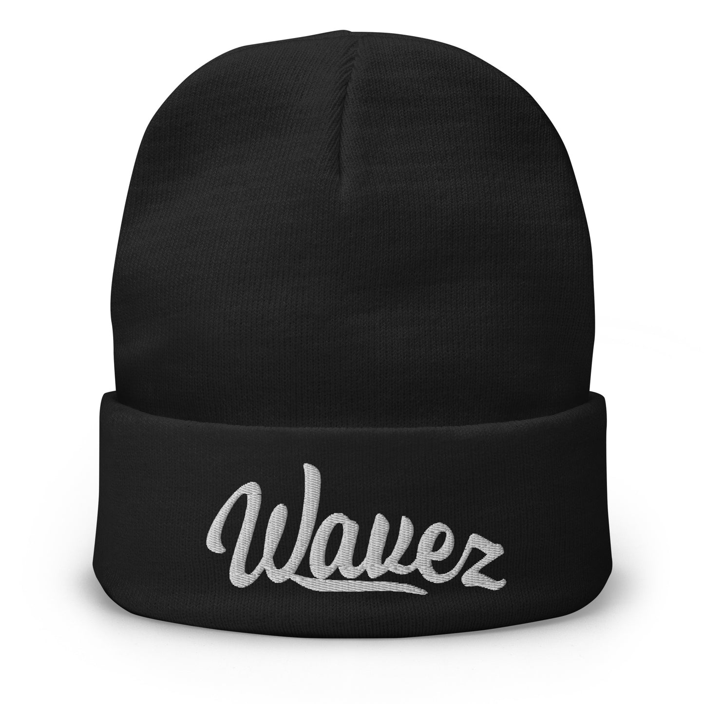 Wavez Embroidered Beanie